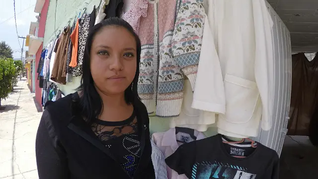 Abigail, hermana de una víctima de femenicidio