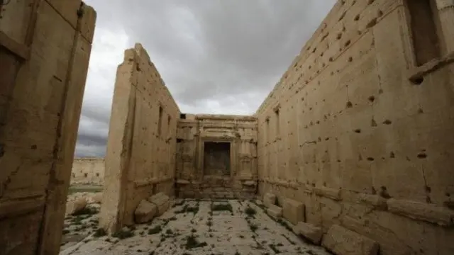 یونسکو می گوید که معبد بل، یا بعل، طراحی منحصر به فردی داشت