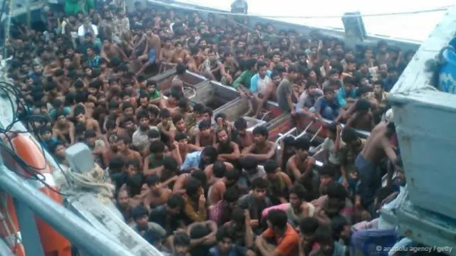 如果我们不采取措施，任气候变化照目前的态势发展，会让很多人流离失所（图片来源：Anadolu Agency / Getty）