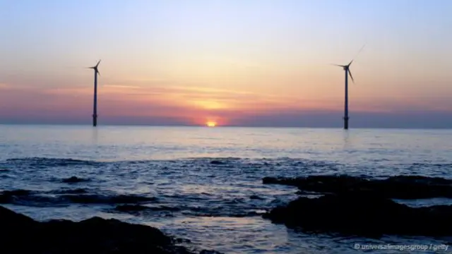 在可再生能源利用方面，英国有巨大的潜力，但却落后于其他国家（图片来源：Universal Images Group / Getty）