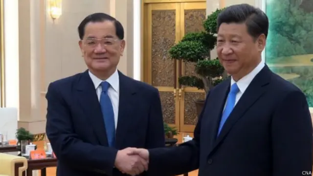 连战和习近平
