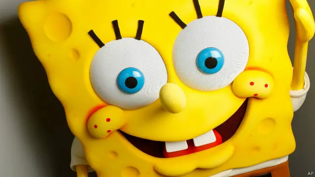 سپنج باب بچوں کا مشہور و مقبول کارٹون کردار ہے