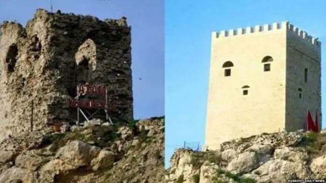 ’ قلعے کو بھی اپنی نئی شکل پر یقین نہیں آ رہا ہوگا‘