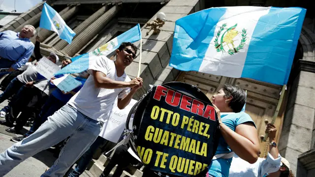 Protestas contra Otto Pérez Molina