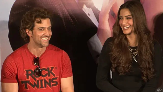 سونم کپور نے رتیک کے ساتھ ایک فلم میں اداکاری کی خواہش ظاہر کی