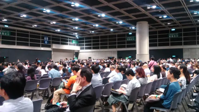 香港大學畢業生評議會會議現場