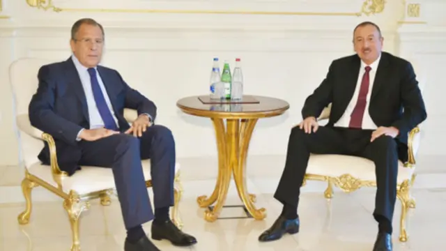 Rusiya XİN Sergey Lavrov çərşənbə axşamı Azərbaycana səfər edib. 