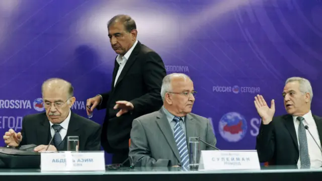 Лидеры сирийской оппозиции