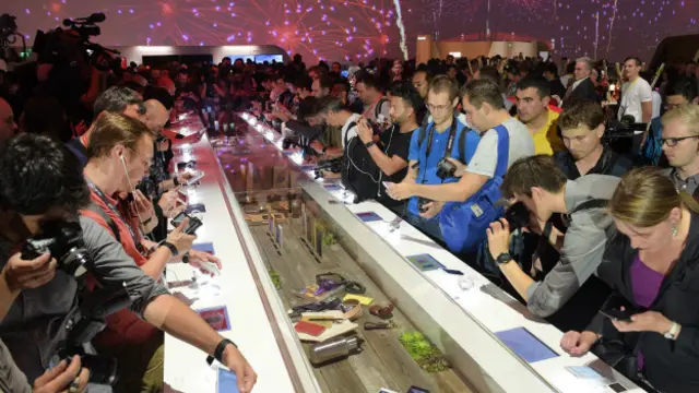 на выставке в Берлине