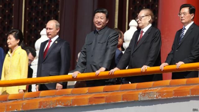 चीन के राष्ट्रपति शी जिनपिंग और रूस के राष्ट्रपति व्लादिमिर पुतिन
