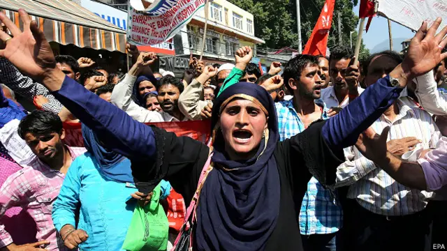 कश्मीर हड़ताल