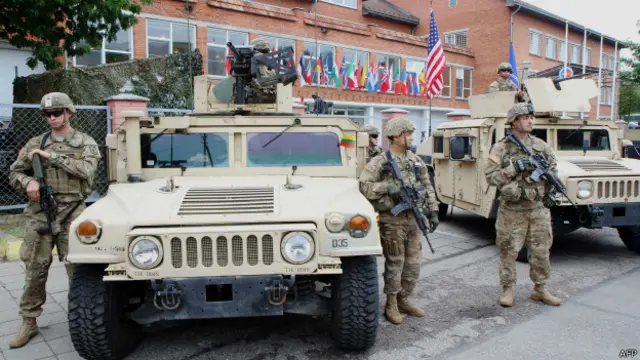 Открытие центра НАТО в вильнюсе