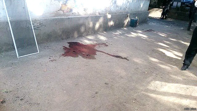 Ҳаво қўналғаси яқинидаги отишма саҳни