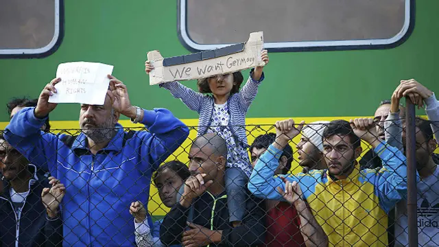 Поезд в Венгрии