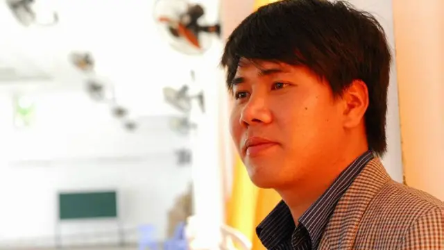 Blogger Phạm Lê Vương Các cho biết đây là lần thứ hai anh bị trường đại học 'khuyên nghỉ' vì có vấn đề với an ninh