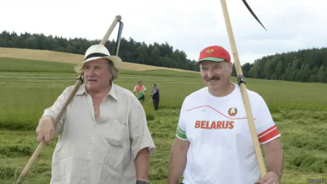 Депардье и Лукашенко