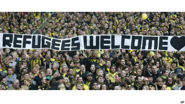 प्रवासियों का स्वागत