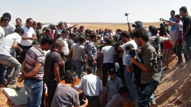 Похороны в Кобани