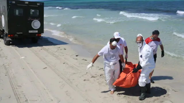 有些难民不幸遇难