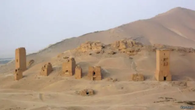 墓葬谷位于帕尔米拉遗迹西南的山丘上