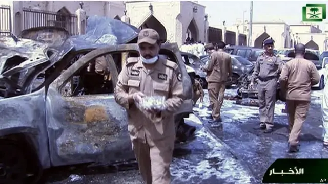 تعرضت مسجد الامام الحسين في الدمام بالمنطقة الشرقية لهجوم في أيار / مايو الماضي