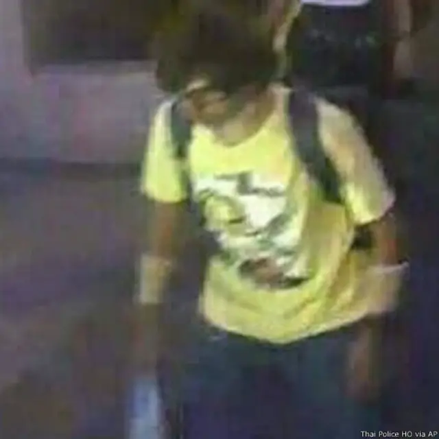 监控录像中的黄衣男子是主要嫌疑犯