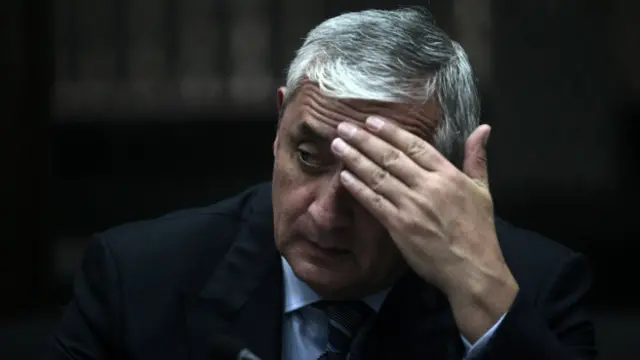 Expresidente de Guatemala Otto Pérez Molina