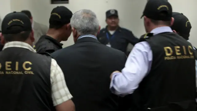 Expresidente de Guatemala Otto Pérez Molina