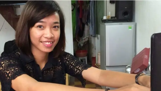 越南人Hoang Thi Lieu，从事旅游业