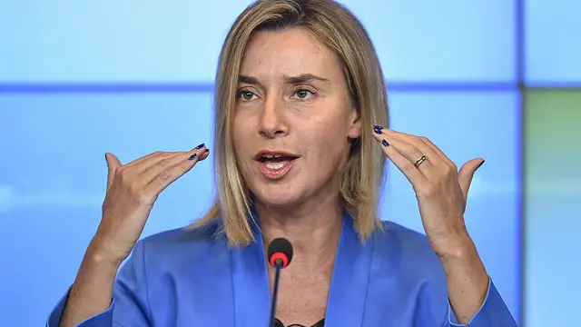 فدریکا موگرینی، مسئول سیاست خارجی اتحادیه اروپا بر ضرورت اقداماتی بیشتر برای حفاظت از پناهجویان و جلوگیری از قاچاق انسان تاکید کرد