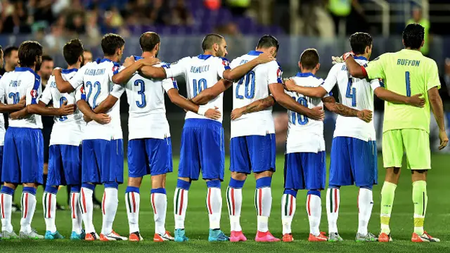 Minuto de silencio de Italia