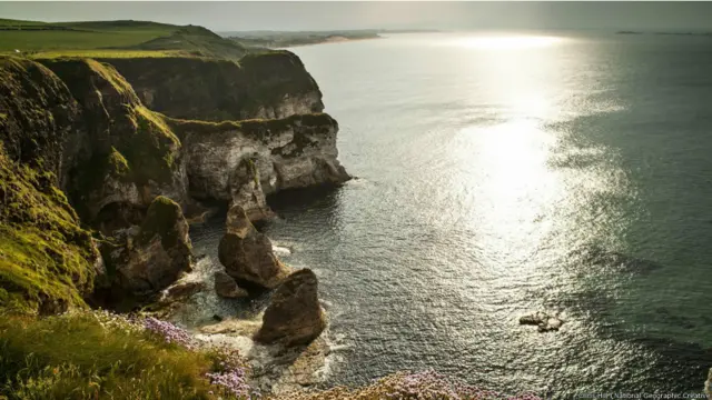Dari enam county di Irlandia Utara, County Antrim bisa jadi merupakan yang paling masyhur. Di situ terletak ibukota Irlandia Utara, Belfast, juga salah satu kawasan wisata pantai paling terenal negeri itu: Giant’s Causeway, dataran luas, penuh batu basal menjuang yang dihasilkan dari letusan gunung berapi 60 juta tahun yang lalu. Tapi masih banyak yang ditawarkan daerah yang tanahnya bergelombang itu selain ibukota penuh seni dan Situs Warisan Dunia Unesco. Dengan garis pantai sepanjang lebih dari 200 km, Irlandia Utara adalah pemandangan biru dan hijau yang mencolok, penuh kastil abad pertengahan, jembatan reyot dan lembah berwarna-warni yang mengundang penjelajahan. 