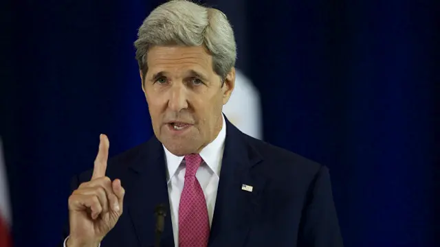 американский госсекретарь Джон Керри