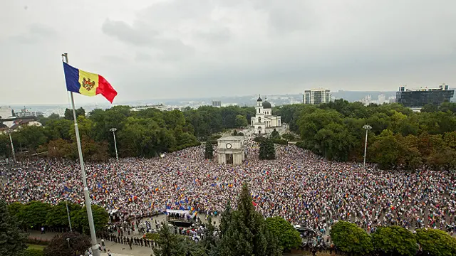 Акция протеста в Кишиневе