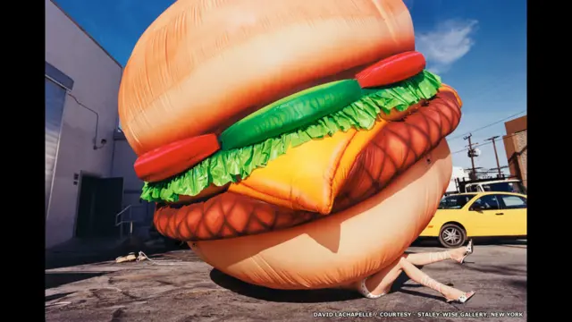 د شنګهای د سږکال عکاسۍ کې د انځورونو ۵۰ نړیوالې ټولګې او له ۵۰۰ ډېر عکسونه شامل دي. انځورونه د هینري کارټیر-بریسن، ایلیټ اروېټ، دایدو موري یامه نیوټن او د فیشن او د ستورو د نړۍ یو تر ټولو بریالي او لانجمن هنرمند ډېوېد لاچپل دي. دغه انځور (د برګر له لاسه مرګ) د ښاغلي چپل دی.