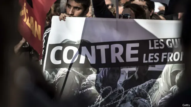 Беженцы во Франции