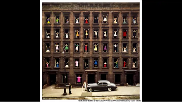 Ormond Gigli, Girls in the Windows, New York, 1960. Courtesy of Staley-Wise Gallery, New York
