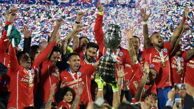 Chile celebró este año la conquista de su primera Copa América.