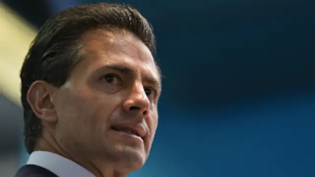 Presidente de México Enrique Peña Nieto