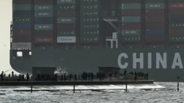 Buque de contenedores de bandera china