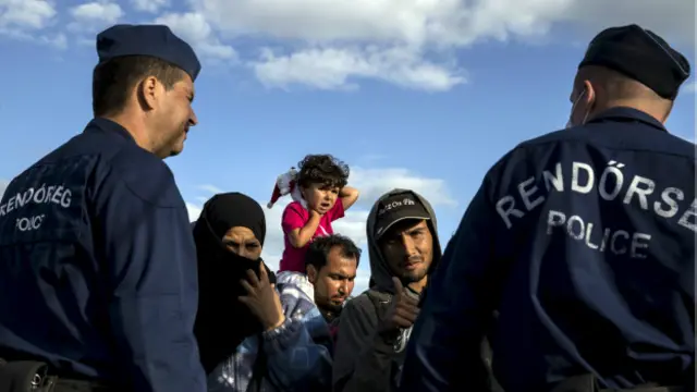 мигранты и полиция