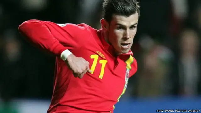 لم يسجل جاريث بايل أية أهداف في مباراة منتخب ويلز أمام إسرائيل