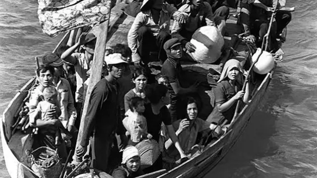 Thuyền nhân Nam Việt Nam phải liều mình bỏ nước ra đi sau 1975