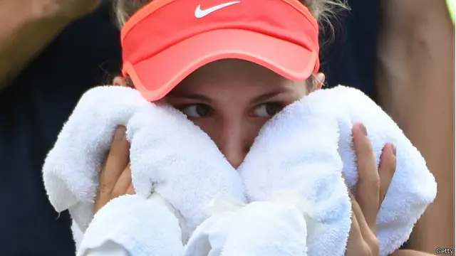 Sebelum mundur, Eugenie Bouchard dijadwalkan bertanding menghadapi Roberta Vinci asal Italia
