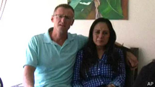 Richard Cushworth y su esposa Mercedes Casanellas