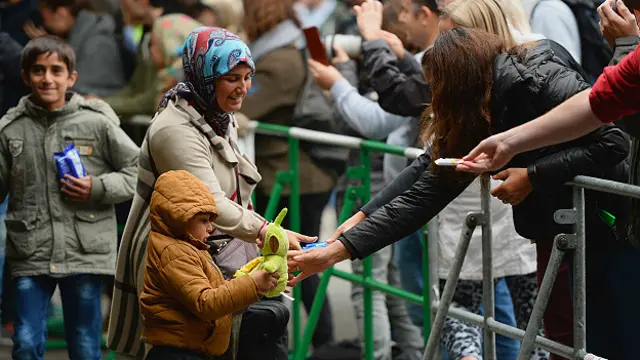 Беженцы в Мюнхере