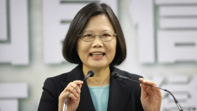 蔡英文确认，她已经收到官方的邀请