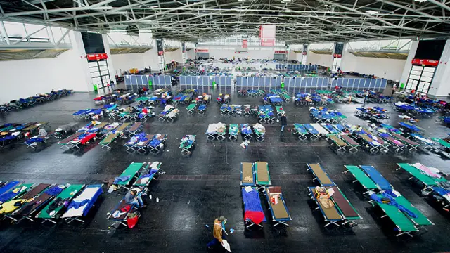 Центр размещения беженцев