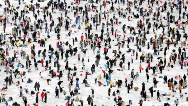 華川山鱒魚冰雪節