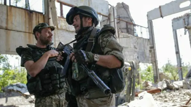 Украинские солдаты